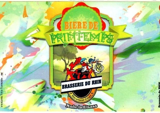 Brasserie Du Rhin De Printemps 5.0%, Brasserie Du Rhin, France