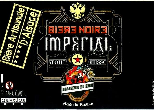 Brasserie Du Rhin Imperial 5.0%, Brasserie Du Rhin, France