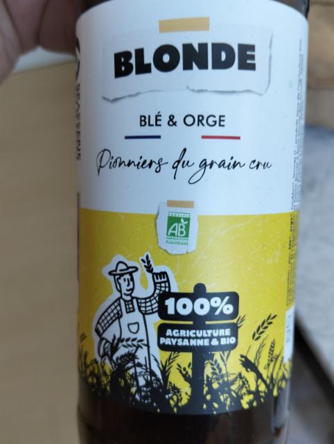 Brasserie Dulion Blonde blé et orge, Brasserie Dulion