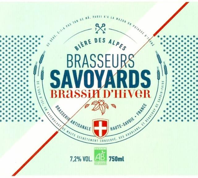 Brasseurs Savoyards D'Hiver 7.2%, Les Brasseurs Savoyards, France