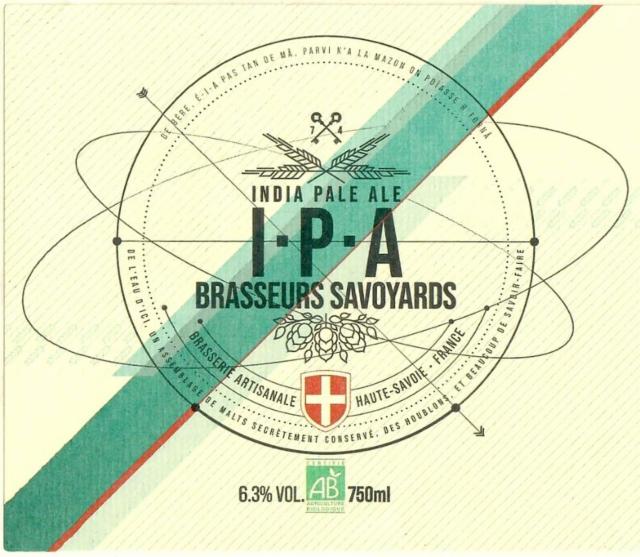Brasseurs Savoyards IPA 6.3%, Les Brasseurs Savoyards, France