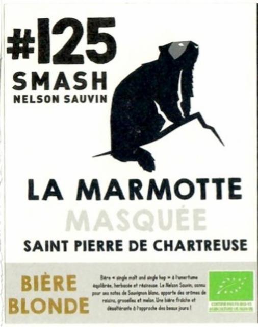 Brassin #125 SMASH Nelson Sauvin, La Marmotte Masquée