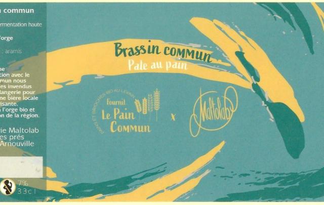 Brassin Commun Pale Au Pain 7.0%, Brasserie Maltolab, France