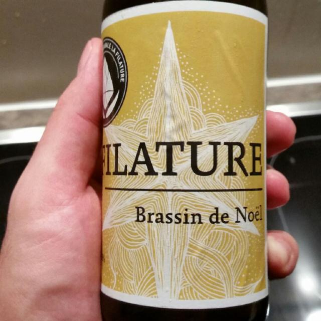 Brassin de Noël 6.8%, Brasserie Artisanale La Filature, Switzerland