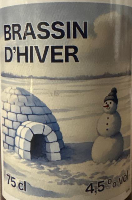 Brassin d'Hiver 4.5%, Société Ardennaise De Brasserie (Ardwen), France