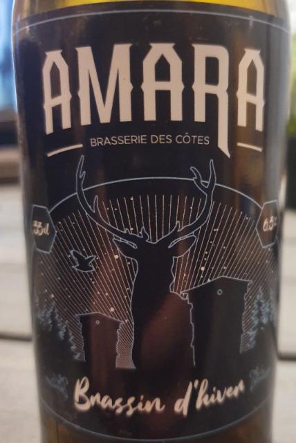 Brassin d'hiver 6.3%, Brasserie Amara, France