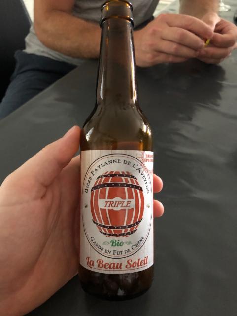La Beau Soleil Triple 8.5%, Brasserie Beau Soleil, France