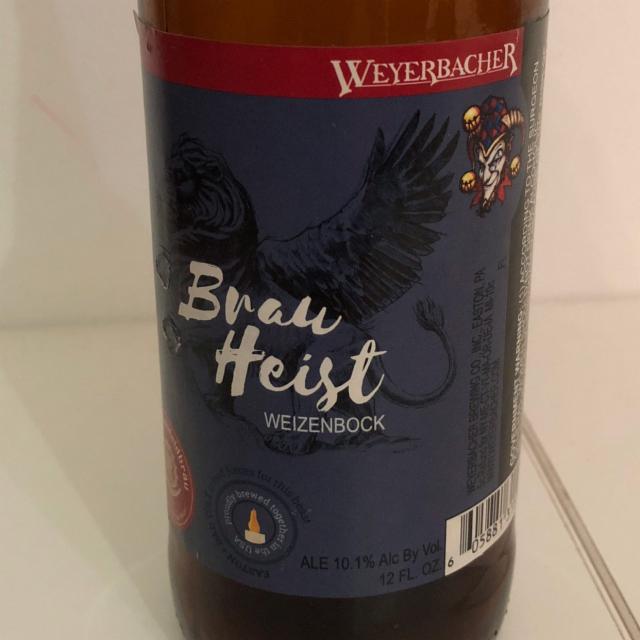 Brau Heist 10.1%, Weyerbacher Brewing Co., United States