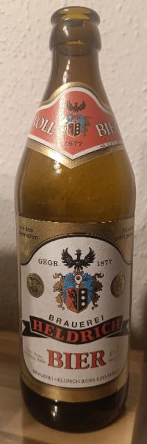 Brauerei Heldrich Vollbier 4.9%, Heldrich, Germany