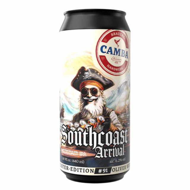 Braumeister-Edition #91 Oliver Wesseloh - Southcoast Arrival 6.2%, Camba Bavaria, Germany