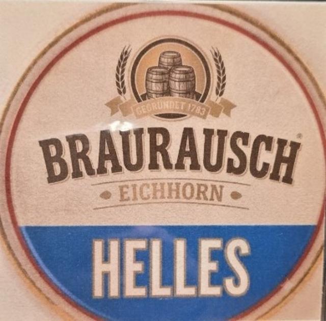 Braurausch Helles, Brauerei Eichhorn Dörfleins