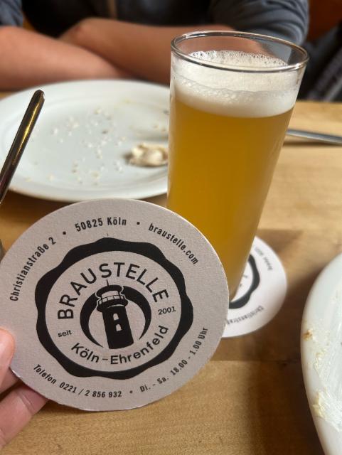 Braustelle Wiess, Braustelle