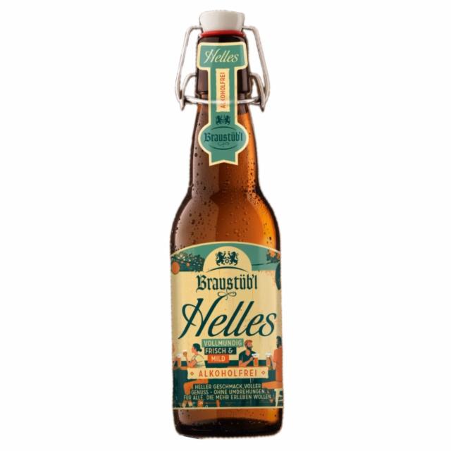 Braustüb'l Helles Alkoholfrei 0.1%, Darmstädter Privatbrauerei, Germany