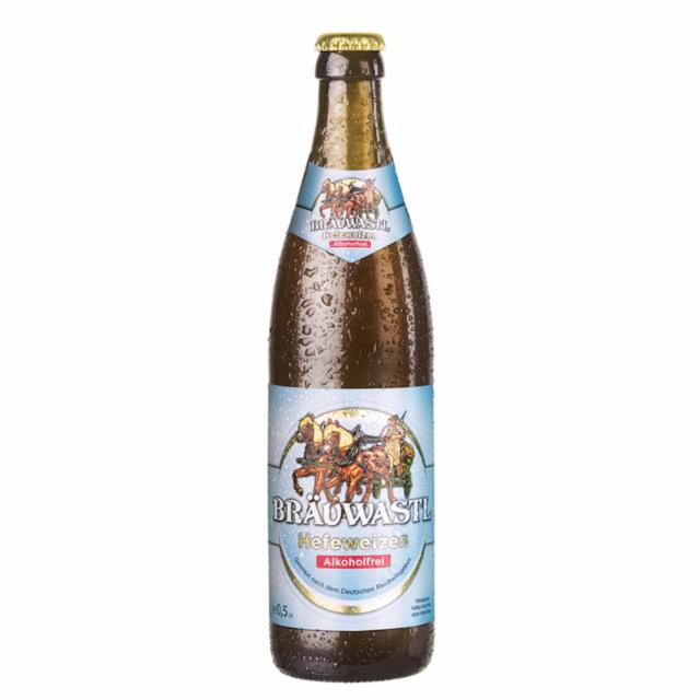 Bräuwastl Hefeweizen Alkoholfrei 0.0%, Finkbeiner Getränke GmbH & Co.KG, Germany