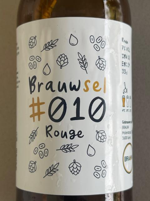 Brauwsel #010, Brauw