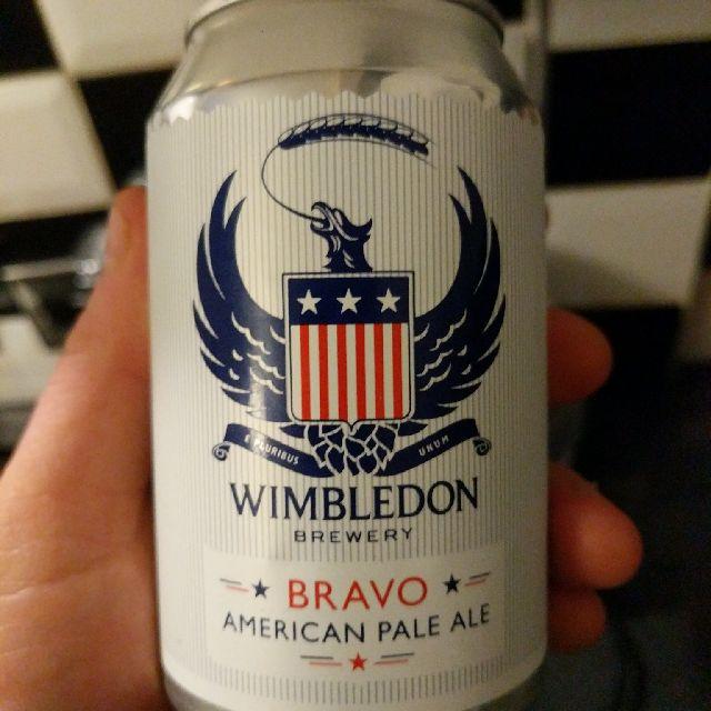 Bravo American Pale Ale 5.5%, Wimbledon Brewery, England