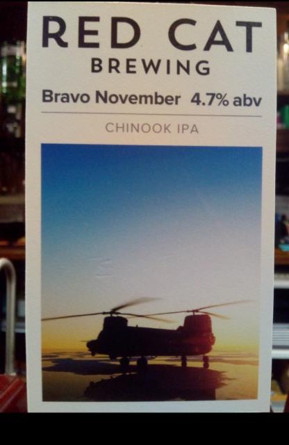 Bravo November 4.7%, Red Cat Brewery, England