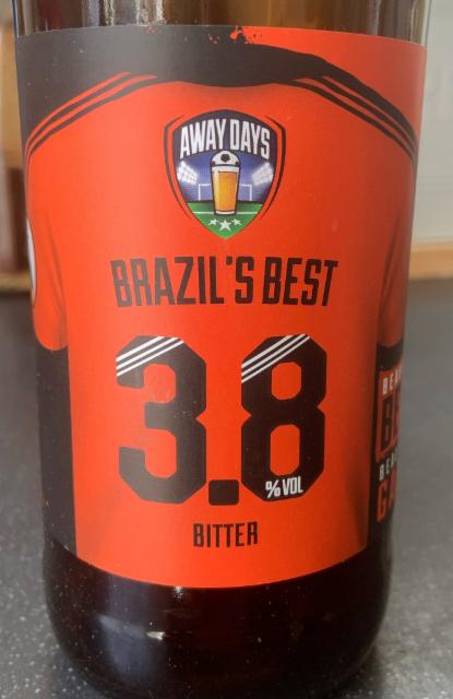 Brazil's Best 3.8%, Away Days Beer Company, England