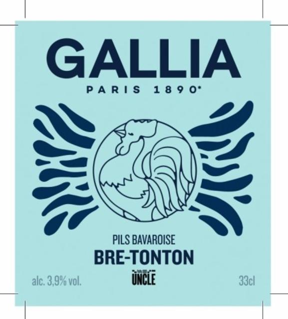 Bre-Tonton 3.9%, Gallia Paris (Heineken), France