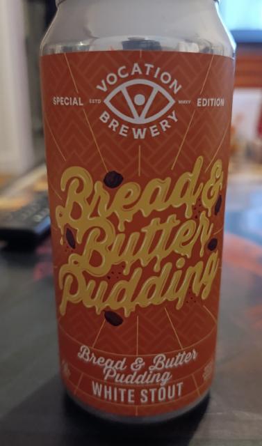 bread & butter pudding 7.0%, Vocation Brewery, England
