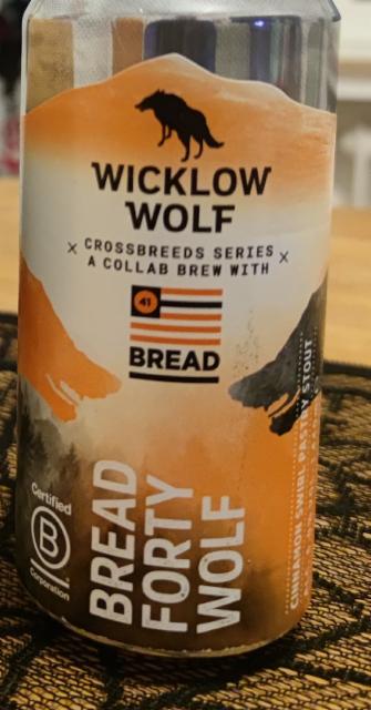 bread forty wolf 6.0%, Wicklow Wolf Brewing, Ireland