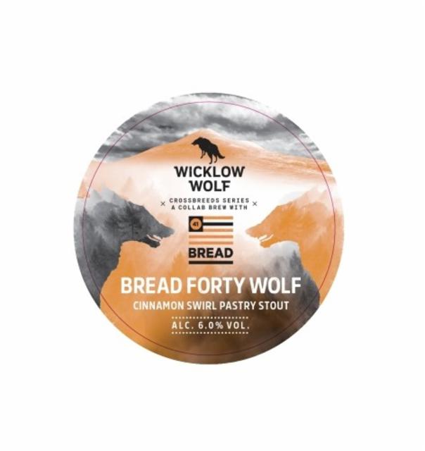 Bread Forty Wolf 6.0%, Wicklow Wolf Brewing, Ireland