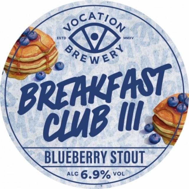 Breakfast Club 3.0 6.9%, Vocation Brewery, England