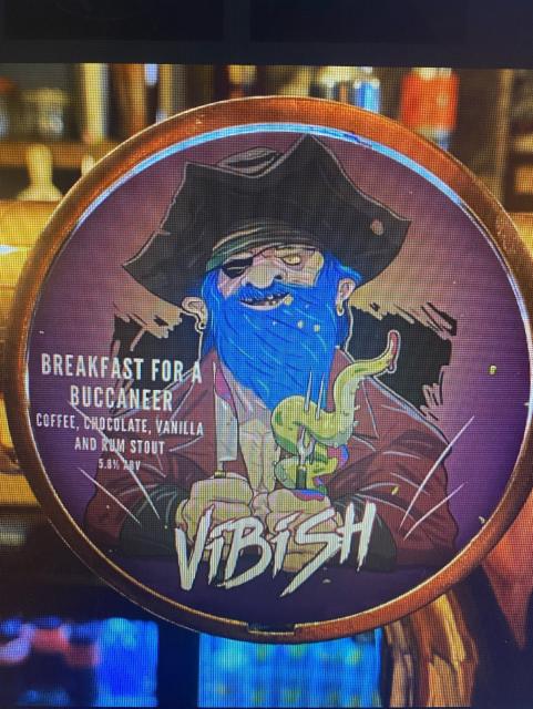 Breakfast For A Buccaneer 5.8%, ViBiSh Brewing Ltd, England