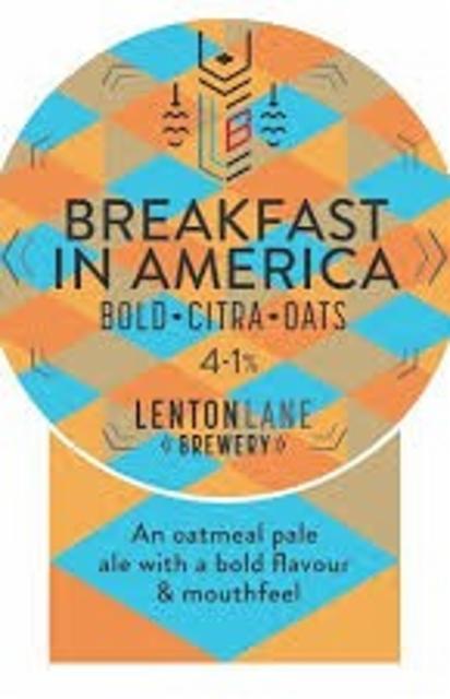 Breakfast in America 4.1%, Lenton Lane Brewery, England