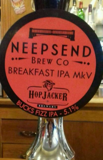 Breakfast IPA MK V 5.1%, Neepsend Brewery Ltd, England