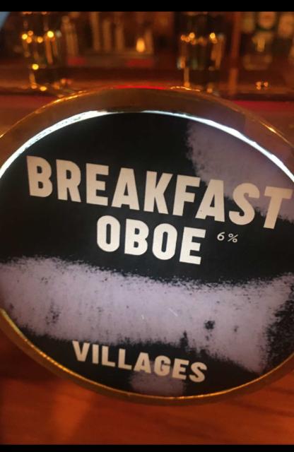 Breakfast Oboe 6.0%, Villages Brewery, England