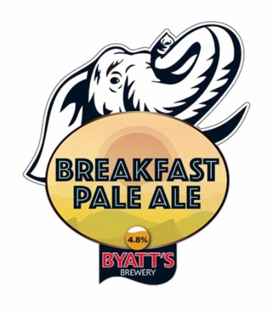 breakfast pale ale 4.8%, Byatt's Brewery, England
