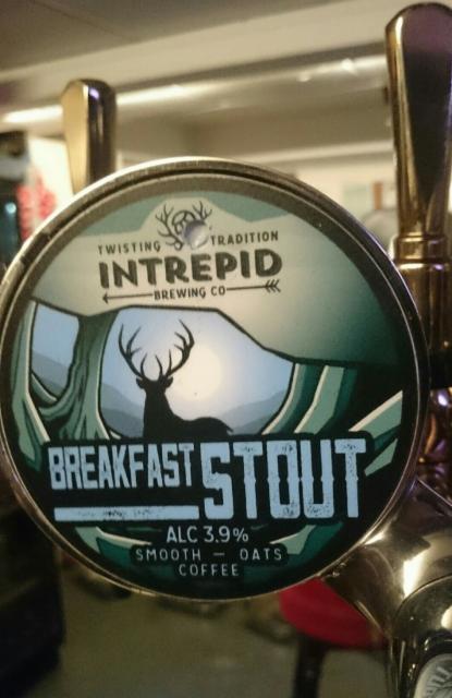 Breakfast Stout 3.9%, intrepidbrew.co.uk, England