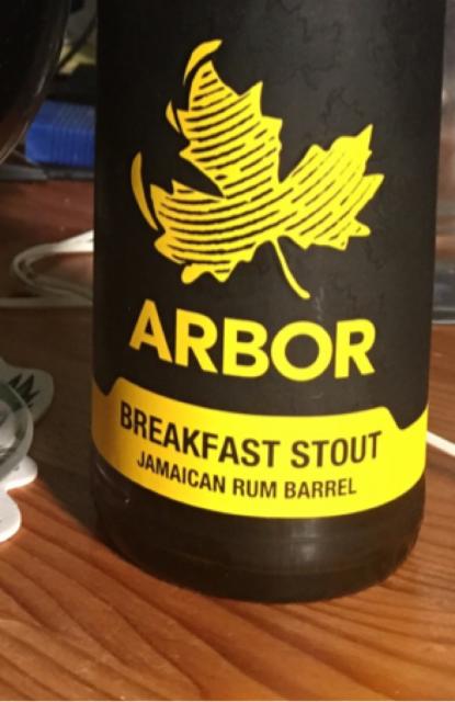 Breakfast Stout (Jamaican Rum Barrel) 7.4%, Arbor Ales, England