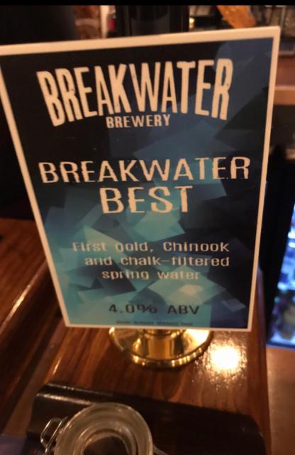 Breakwater Best 4.0%, Breakwater Brewery, England
