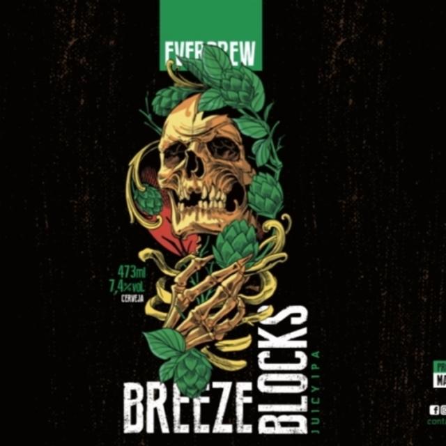 Breezeblocks 7.4%, Cervejaria EverBrew, Brazil
