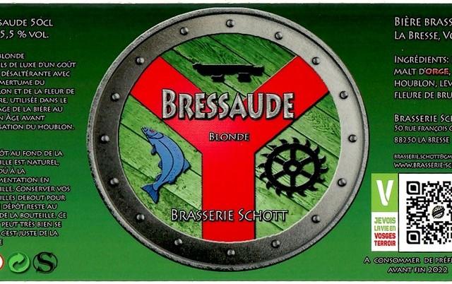 Bressaude Blonde 5.5%, Brasserie Schott, France