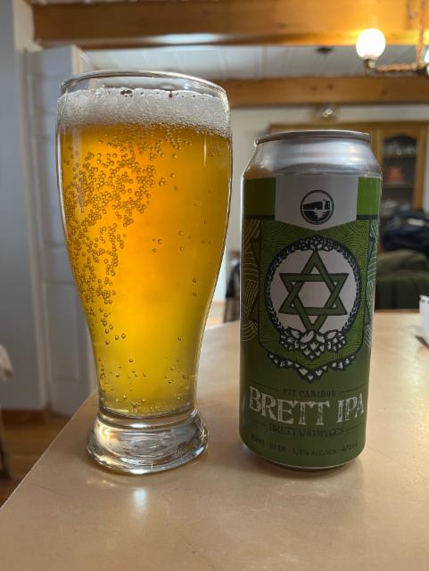 Brett ipa 5.3%, Microbrasserie Pit Caribou, Canada