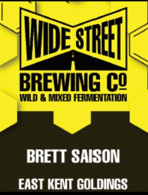 Brett Saison EKG 5.6%, Wide Street Brewing, Ireland
