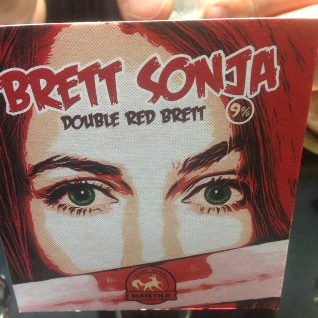 Brett Sonja Double IPA 9.0%, Maistila, Finland