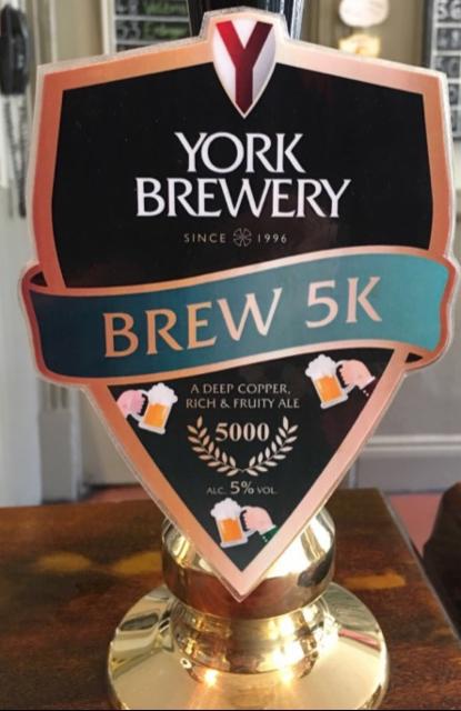 Brew 5K 5.0%, York Brewery, England