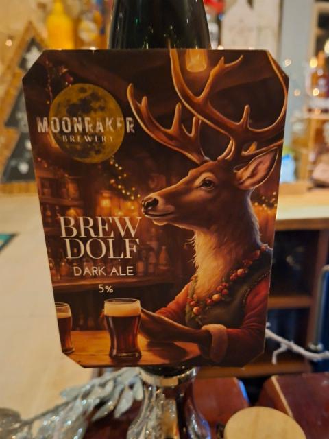 brew dolf 5.0%, Moonraker Brewery, England