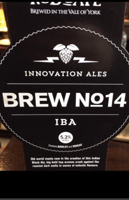 Brew No.14 -IBA 5.2%, Rudgate Brewery, England