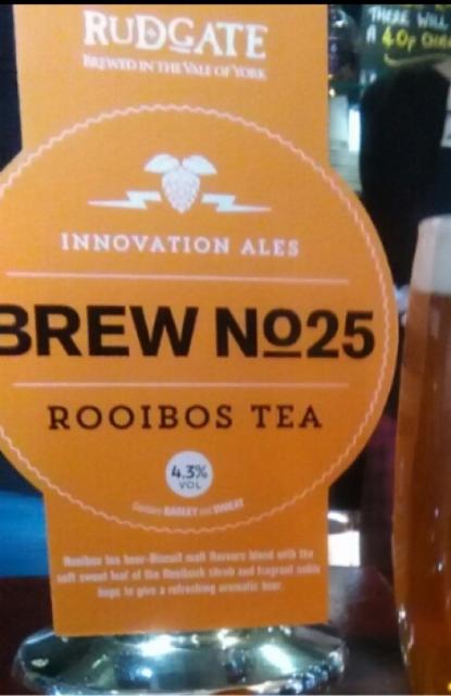 Brew No.25 - Rooibos Tea 4.3%, Rudgate Brewery, England