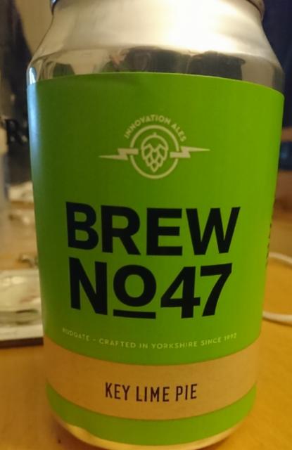 Brew No.47 - Key Lime Pie 4.1%, Rudgate Brewery, England