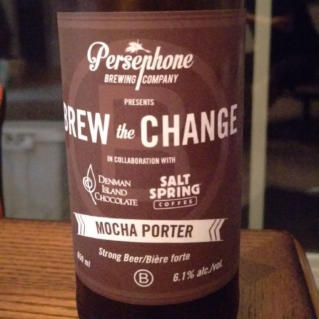 Brew the Change 6.1%, Persephone Brewing, Canada