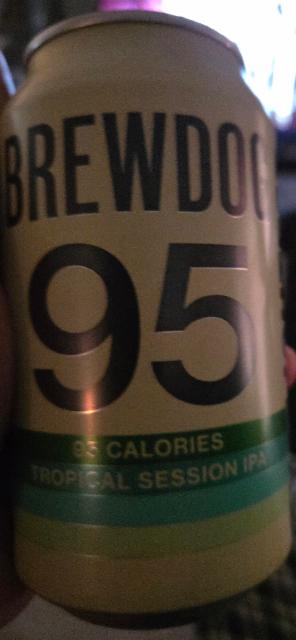 brewdog 95 tropical session ipa 4.0%, BrewDog, Scotland