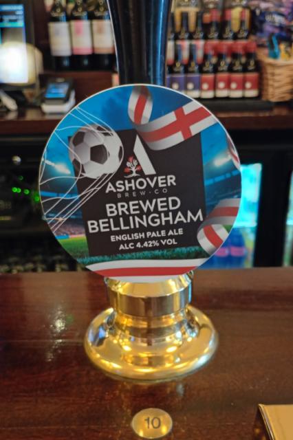 Brewed Bellingham 4.4%, Ashover Brewery, England