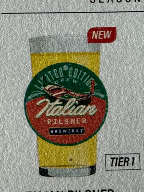 Brewerkz Italian pilsner, Brewerkz