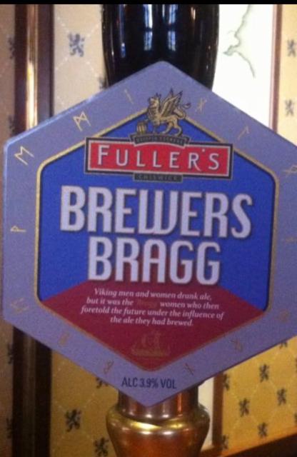 Brewers Bragg 3.9%, Fuller's Griffin Brewery (Asahi Breweries), England